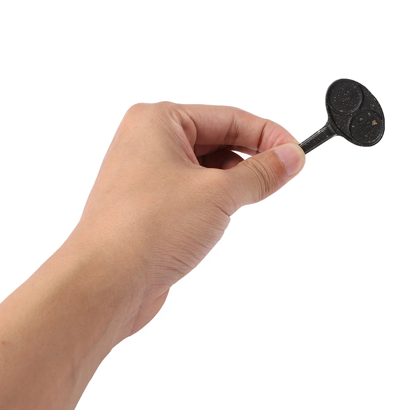 

1:12 Dollhouse Miniature Mini Double Hole Frying Pan Model Kitchen Accessories New~