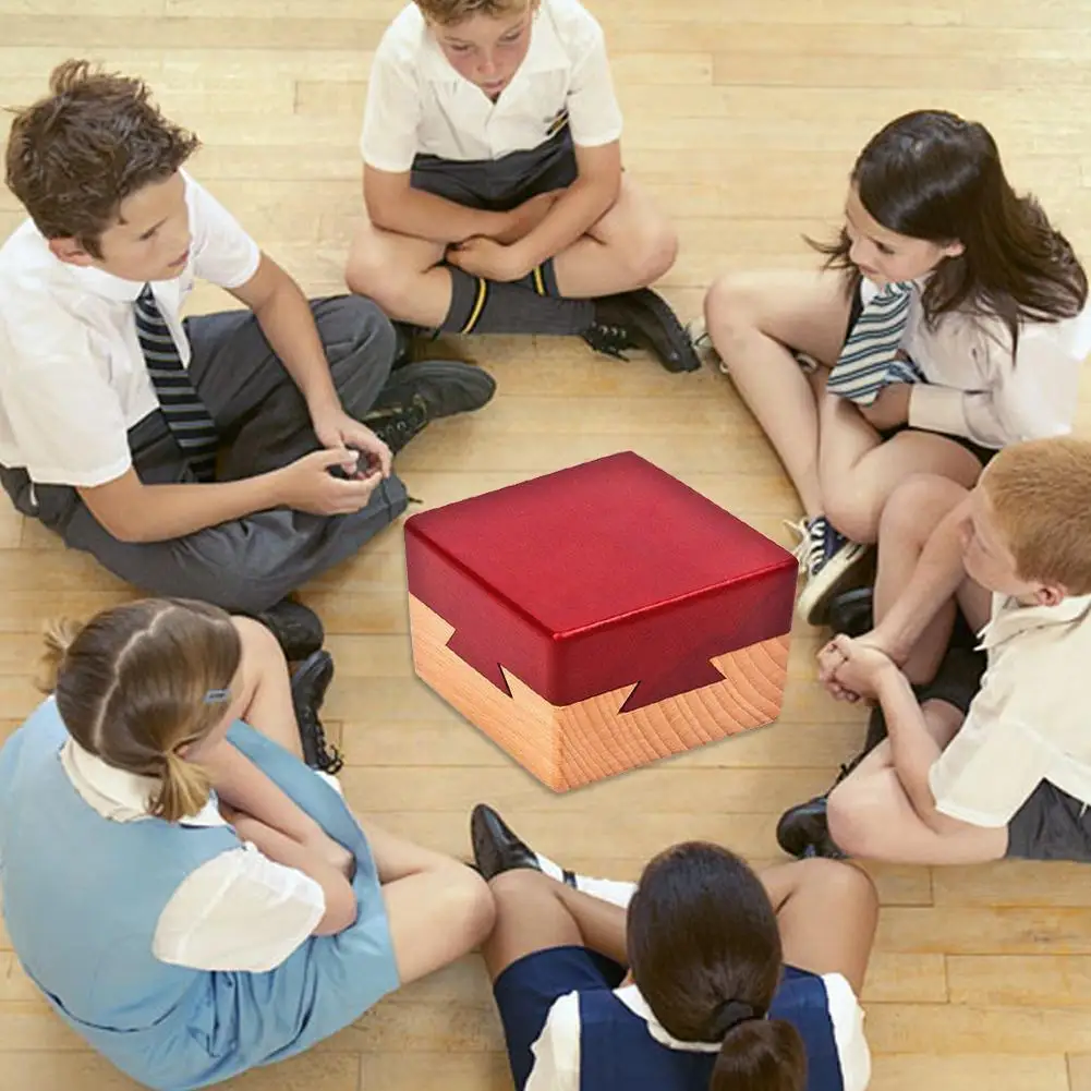 

Деревянная волшебная коробка, головоломка, игра Luban Lock для детей и взрослых, развивающие игрушки, игра-головоломка для мозга W9e2