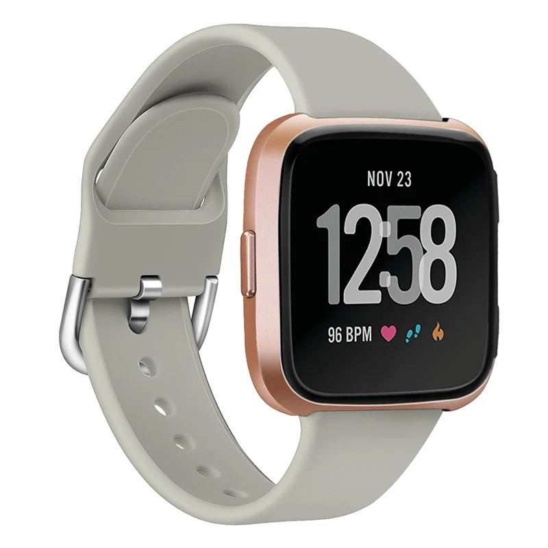 8 Замена Fitbit versa, ремешок Ремешок силиконовый браслет из дышащего материала, сменный спортивный ремешок для Fitbit часы Versa 61017 - Цвет ремешка: 8