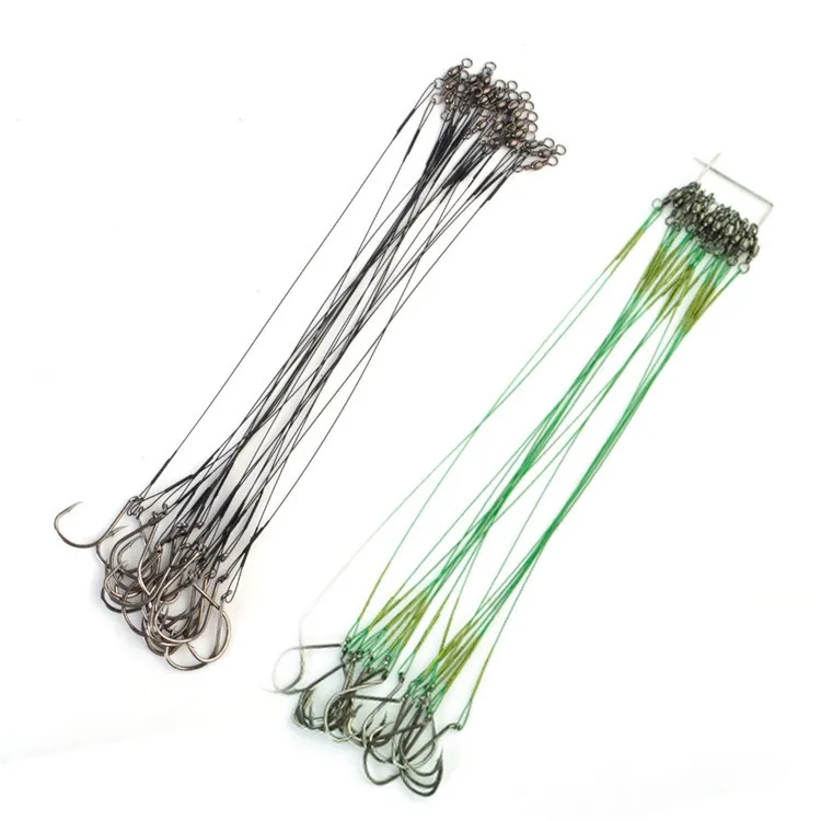 

Рыболовная леска, стальная рыболовная леска, поводок из стальной проволоки с вертлюгом, рыболовный аксессуар, свинцовый поводок, рыболовна...