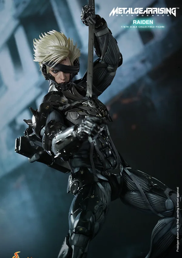 HT VGM17 1/6 Metal gear Rising Revengeance Raiden 12 дюймов Коллекционная фигурка