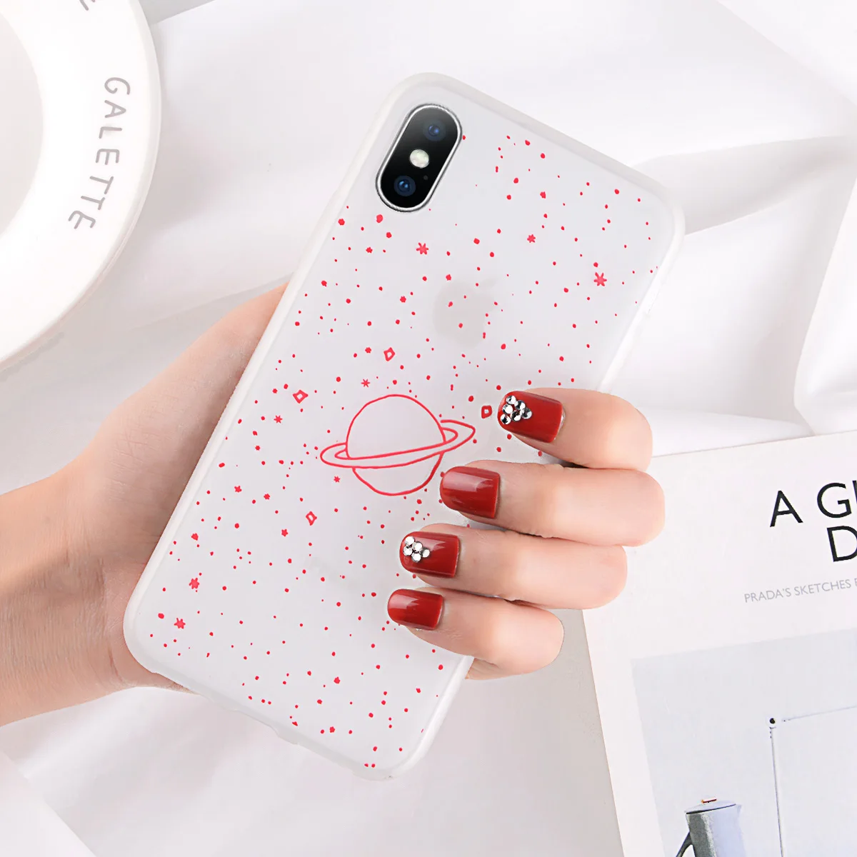 Светящийся силиконовый чехол KJOEW для iPhone 7, 6, 6s, 8 Plus, X, XR, XS, MAX, XS, мультипликационный мягкий чехол для телефона, TPU, чехол