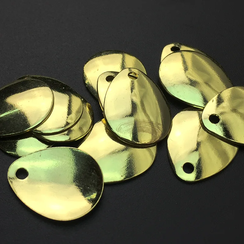 Рыболовная ложка приманка аксессуары шумные ложки для спиннинга золото серебро