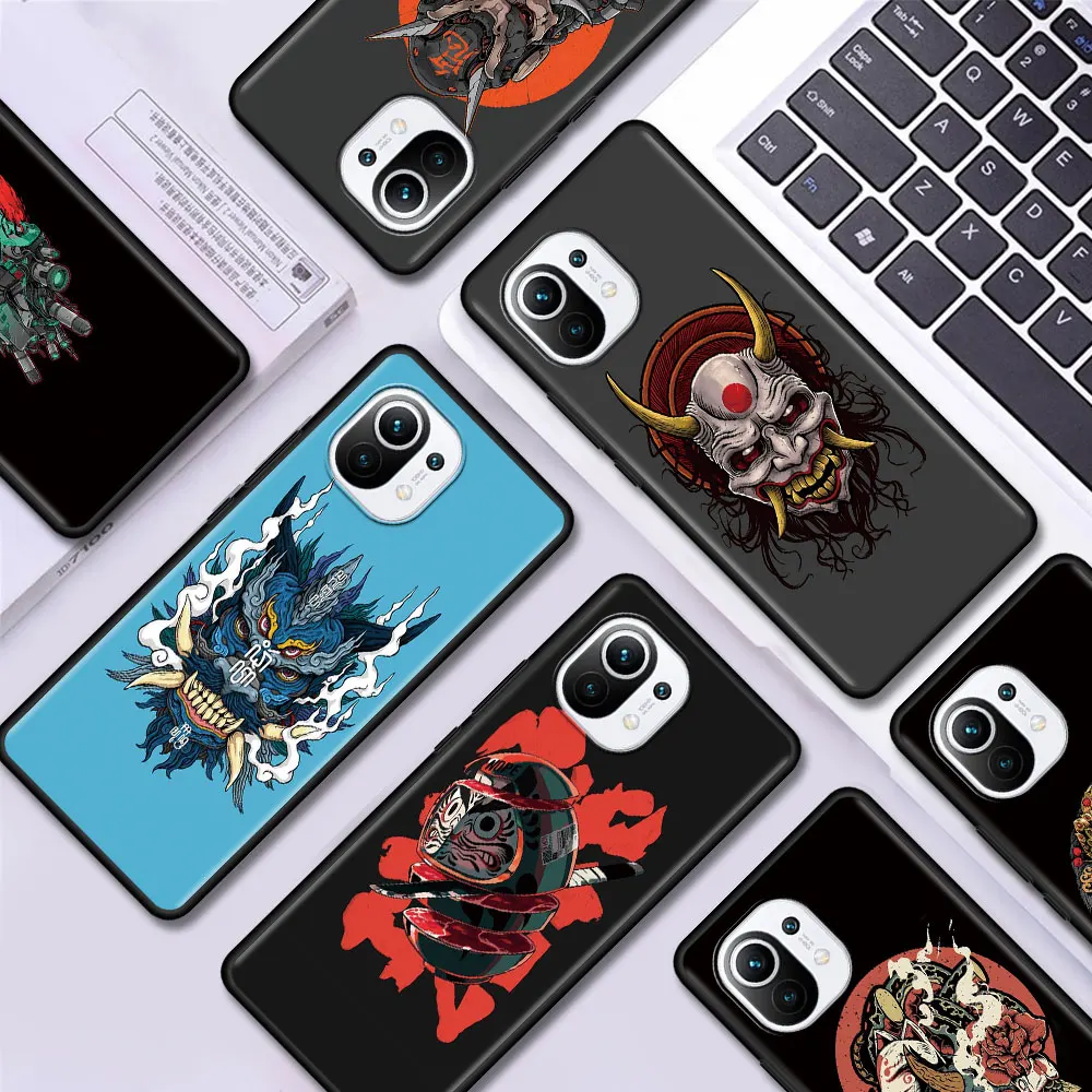 

Samurai Demon Cool Phone Case for Xiaomi Mi 10T Pro Note 10 11 Lite 5G 9T A2 8 Lite CC9 Pro CC9E 9 Pro 5G Back Cover