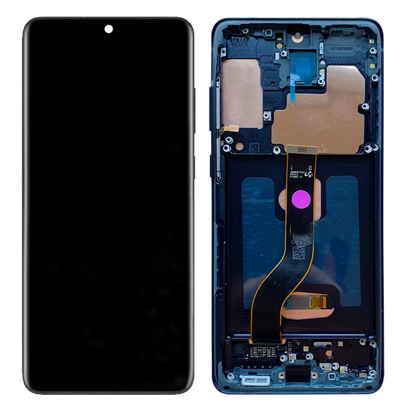 Dead pixel G985F LCD For Samsung Galaxy S20 Plus With Frame 1440*3200 SM- G985A G985U G985F/DS Display Touch Screen | Мобильные