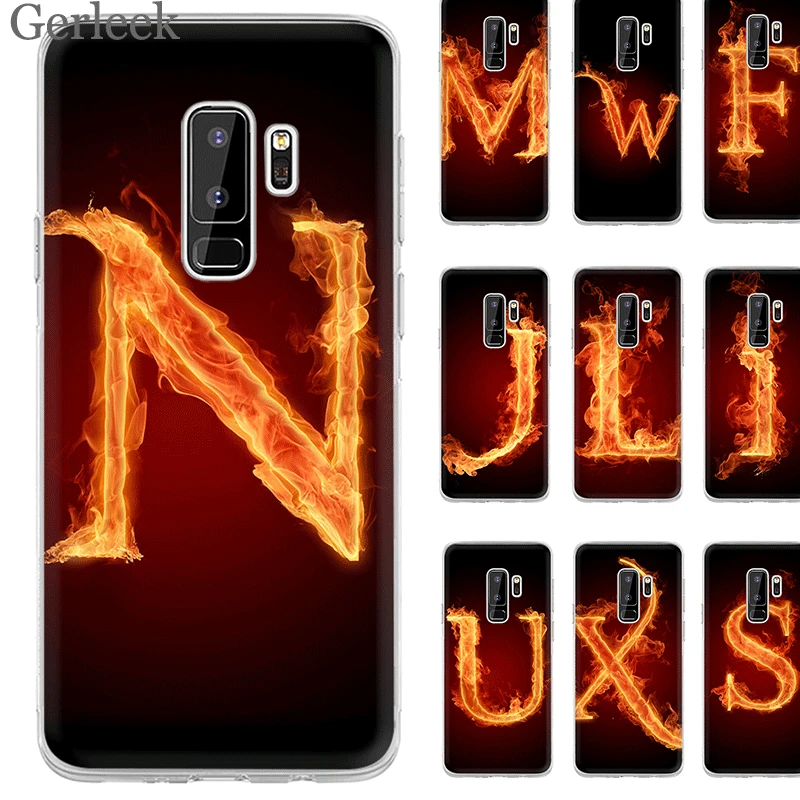 Desxz Cell Phone Case Alphabet For Samsung Galaxy J1 J2 J3 J5 J6 J7 Prime EU US Hard Cover | Мобильные телефоны и