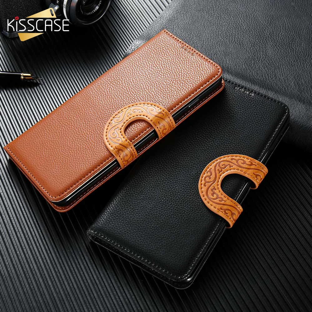 KISSCASE Роскошный кожаный чехол для xiaomi redmi note 7 Чехол для xiaomi mi 9 SE mi 8 Lite mate 9 Pro 6 Pro 4X 5A Note 5 4 Capinhas