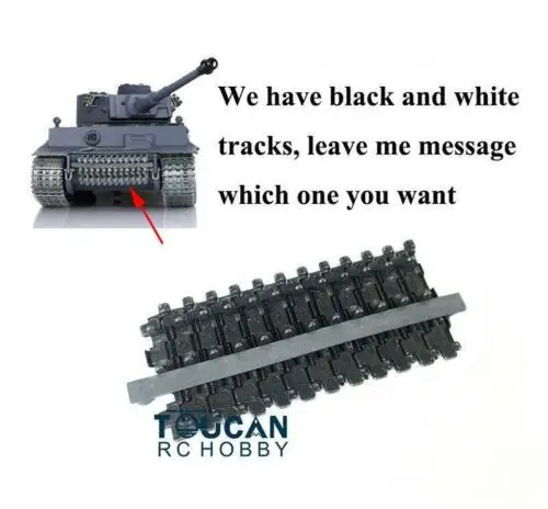 

1/16 HENG LONG German Tiger1 3818 and Panther RC Tank Model Metal Front Armour BK THZH0135-SMT4