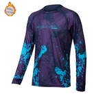 Новинка 2021, Зимняя Теплая Флисовая одежда ENDURA с длинным рукавом для езды на велосипеде, горнолыжного спорта, горного велосипеда, футболка DH MTB