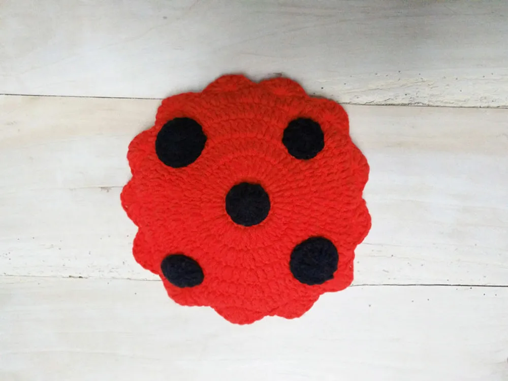 Детская шапочка для новорожденных Милая насекомые вязаная крючком Одежда Костюм