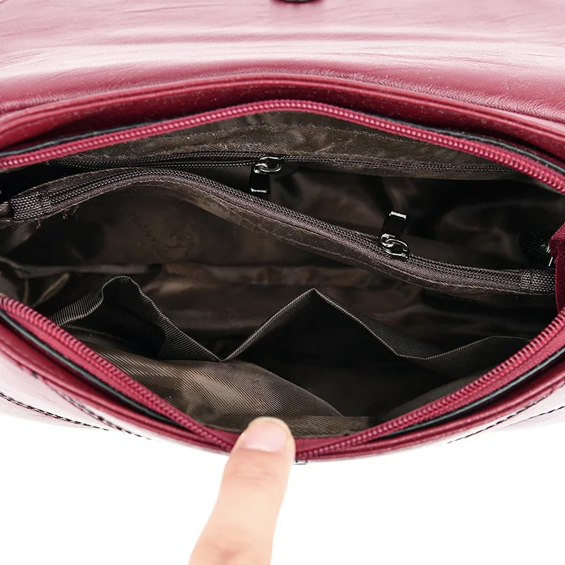 

OLD TANG High Quality New Women's Shoulder Bags For Women 2020 Leather Luxury Brand Bag Designer Ladies Fashion Crossbody