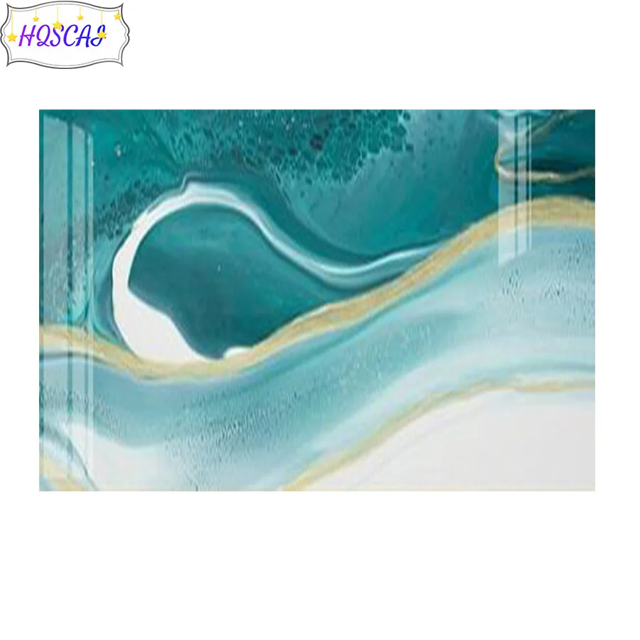 New 5D diy Diamond Painting abstract art landscape Full Square Diamond Embroidery art Pictures Of Rhinestones Mosaic Home Decor