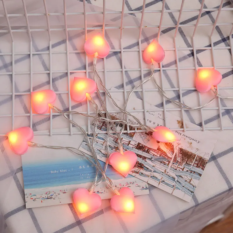 Светодиодная лампа для девочек с цветными струнами светодиодное декоративное