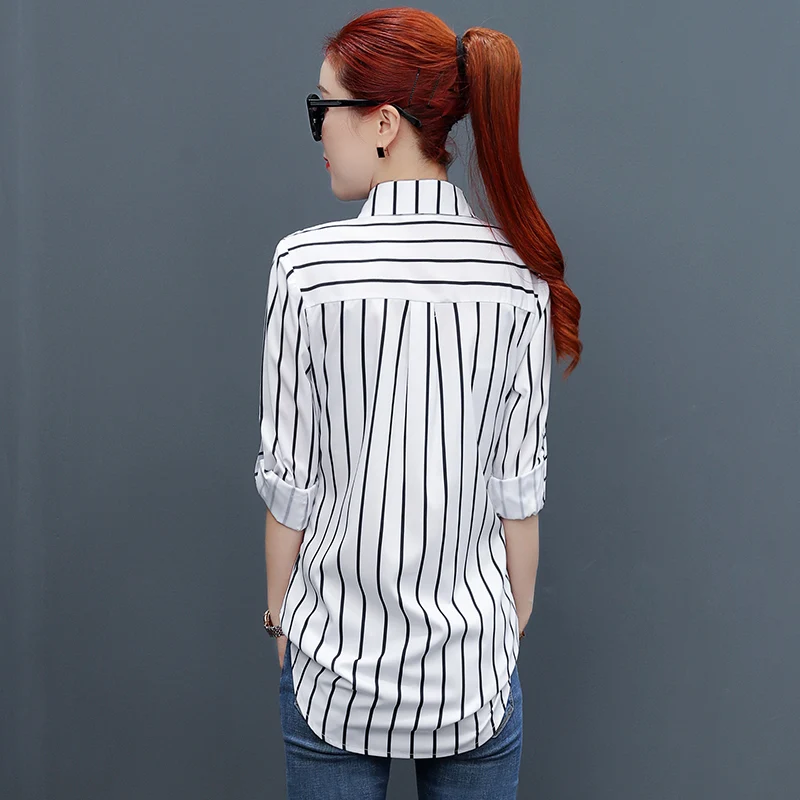 Рисунок 4 - Женская свободная рубашка в Вертикальную Полоску