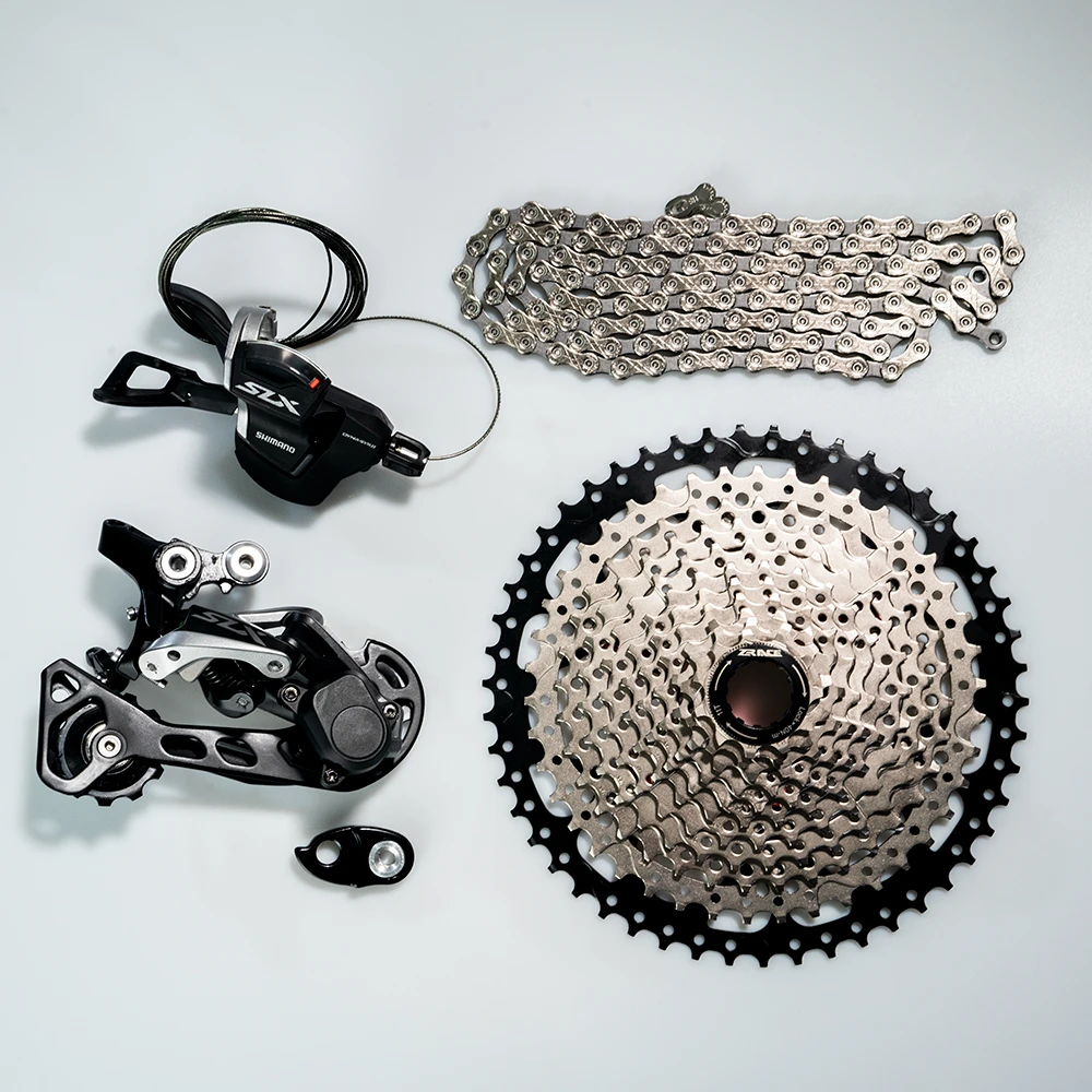 MTB Shimano SLX набор из двух колец: ZRACE Cassette SUMC Chains BCD104 1x11 скоростей 5 групп|Велосипедный