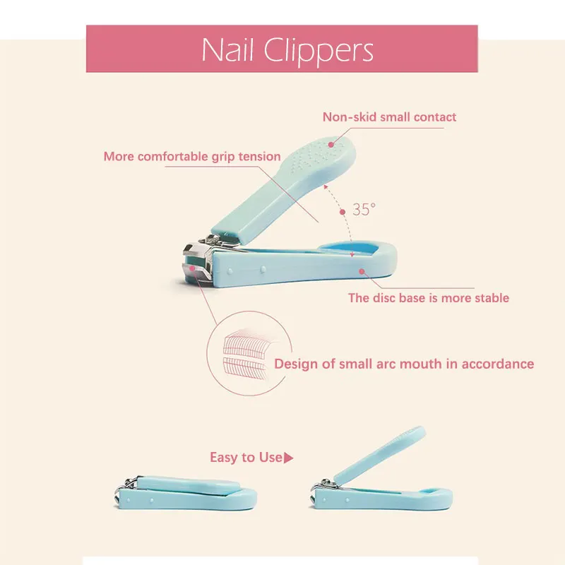 Набор инструментов для ухода за ногтями 6 шт.|Уход ногтями| |