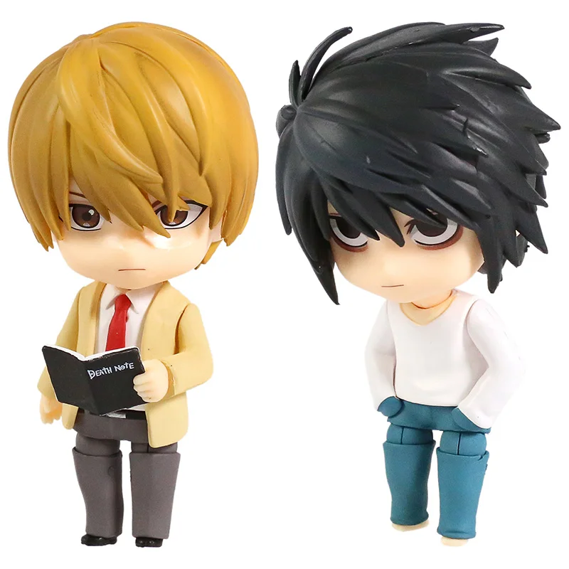 

Death Note L 2.0 1200 / Light Yagami 2.0 1160 Cartoon Q Version Dolls Action Figure Toys