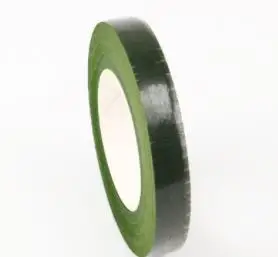 30 Yard 12MM Florist Floral Stem Tape Corsages Buttonhole Artificial Flower Stamen Wrap DIY Craft Accessories 1 Roll - Цвет: green