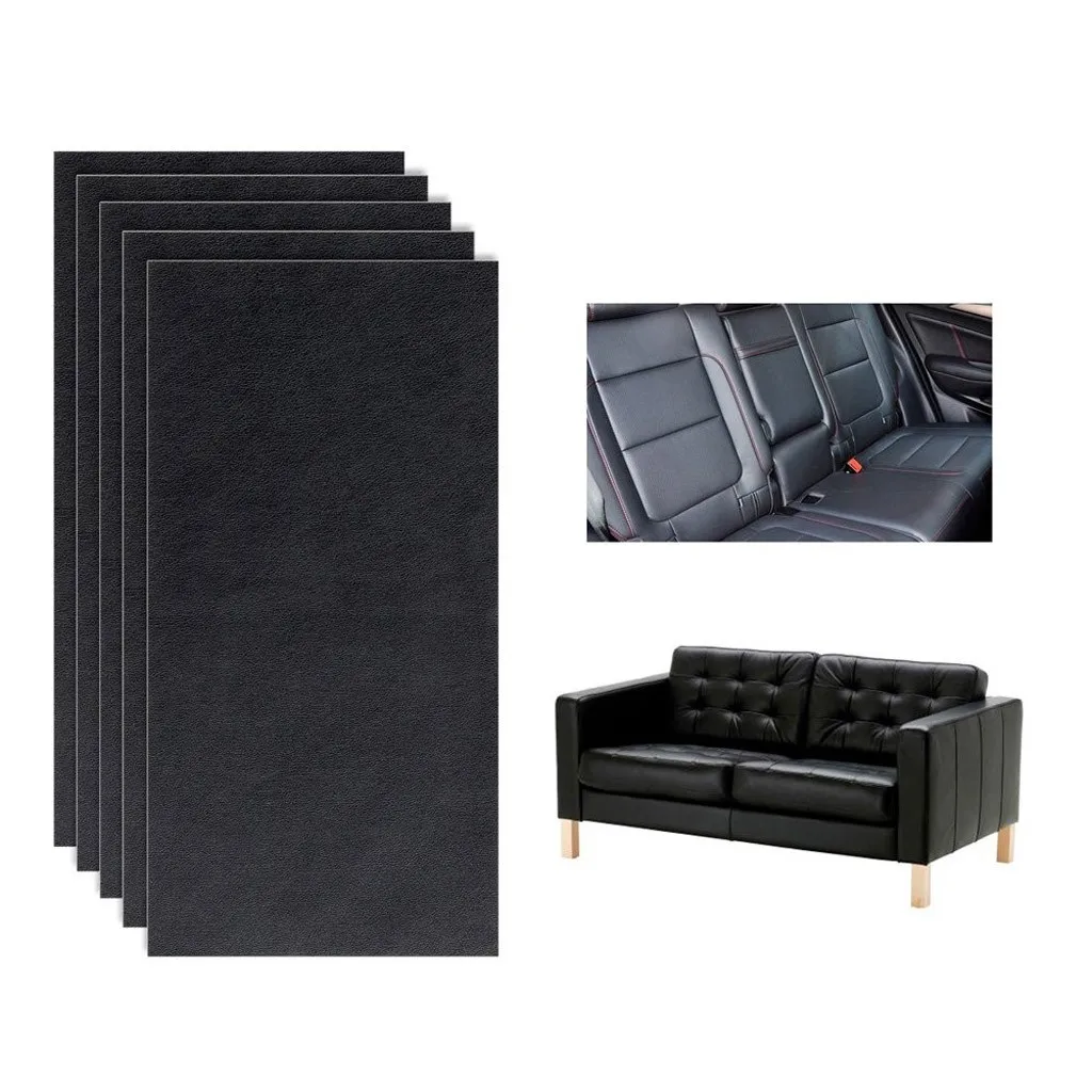 5 шт. 20 см * 10 черный без глажки самоклеящаяся палка на диване одежда ремонтная