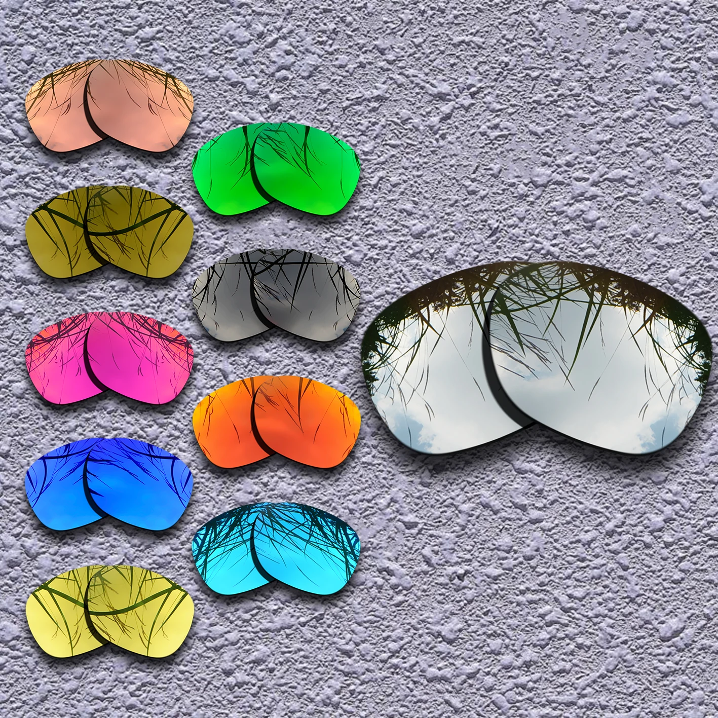 Anti-scratch Polarized Replacement Lenses for Oakley Latch Sunglasses - Many Choices
