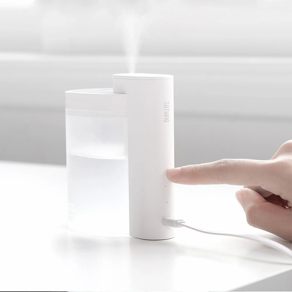 Увлажнитель воздуха SOTHING бытовой бесшумный 260 мл ультразвуковой увлажнитель