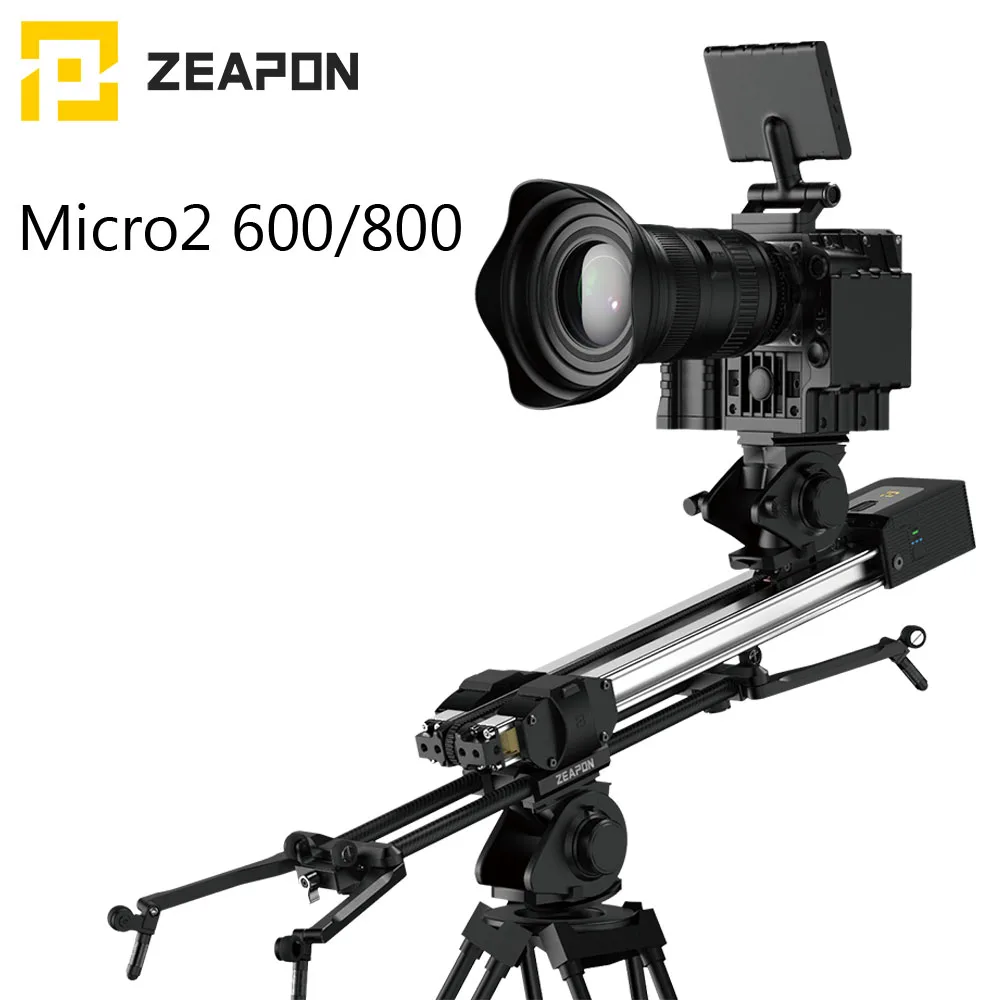 

Zeapon Micro 2 E600 E800 M600 M800 DSLR Camera Video Double Distance Portable Motor Macro Track Slider For Camera