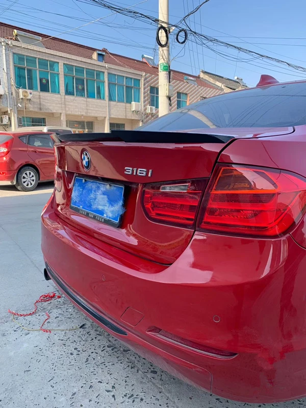 Спойлер для F30 F35 2012 2017 BMW 3 серии 320i 320li 325li 328i спойлер м из АБС пластика