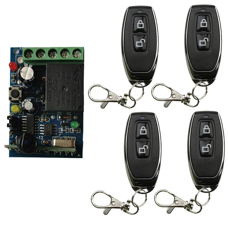 Беспроводной пульт дистанционного управления выключатель света 10A реле выход