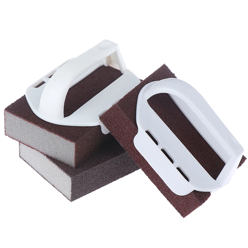 Кухонная ручка для очистки инструментов губка Наждачная Чистящая супер кухонная