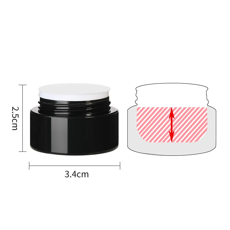 

BORN PRETTY Nail Gypsum Gel White Black 3D Sand Effect Nail Gel Soak Off Nail Art Gel Nail Polish for Manicures Nail Design