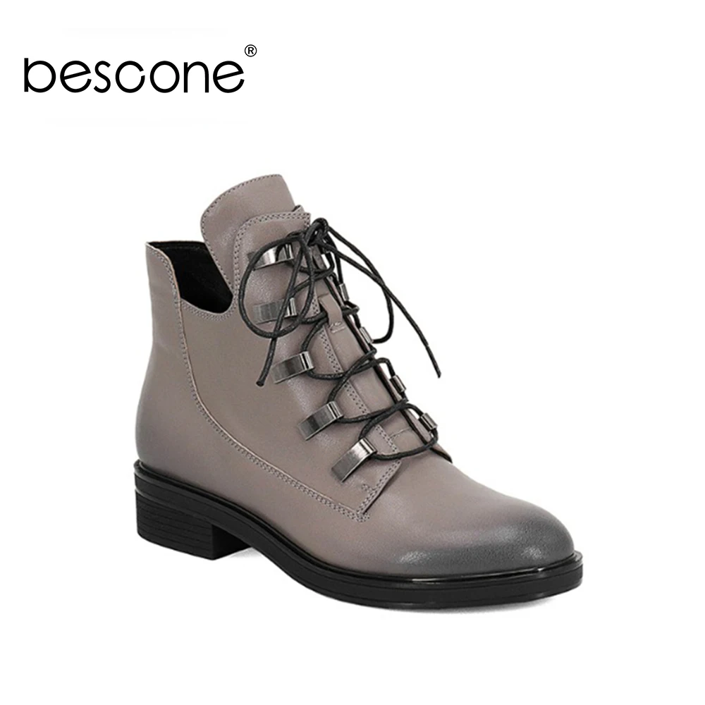 Женские ботинки мартинсы из натуральной кожи на квадратном каблуке|Женские