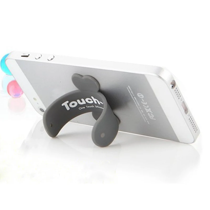 

Universal fashion U-shaped silicone simple desktop phone holder mobile phone accessories suitable for smartphones and tablets