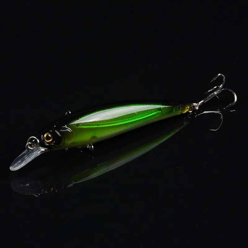 

1 PCS Laser Minnow Fishing Lure 11CM 13.4G Pesca Hooks Fish Wobbler Tackle Crankbait Artificial Japan Hard Bait Swimbait