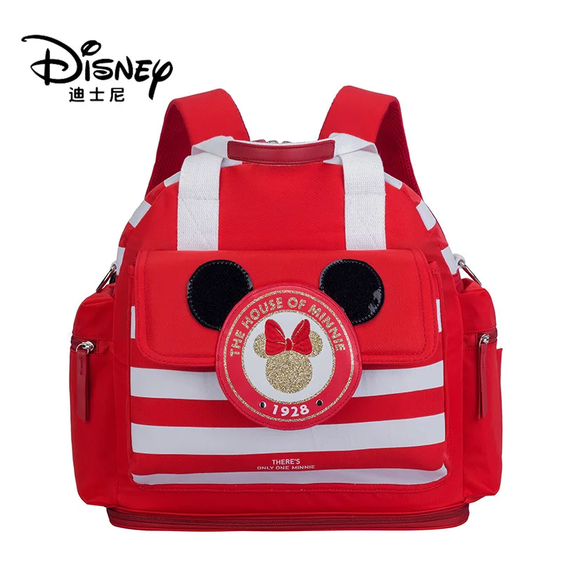 

Genuine Fashion Disney Mommy Bag Backpack out Diaper Bag Large Capacity Functional Bags Pregnant Women Maternity Bag