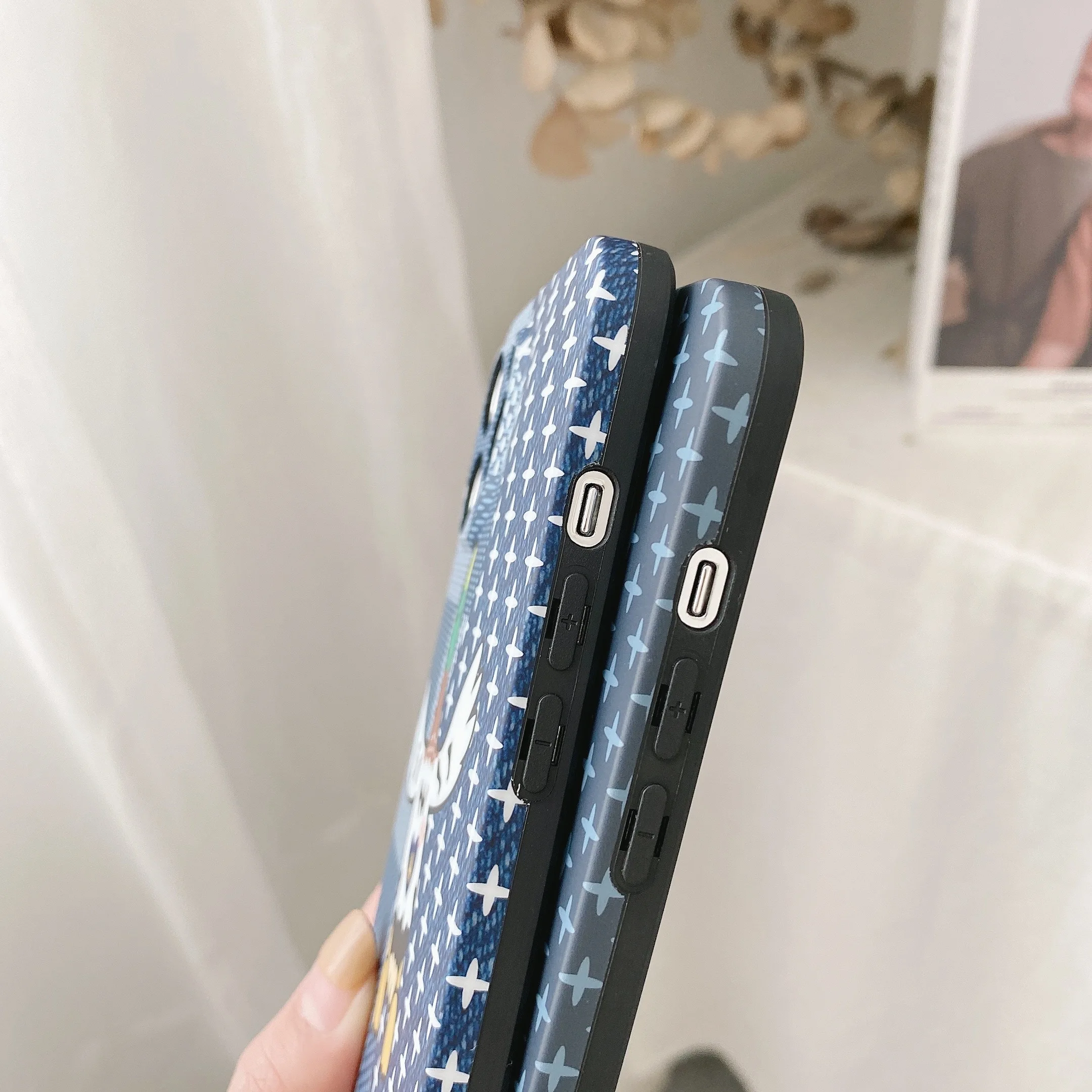 

Fashion Trend Creative Duck Tiger Case For iPhone 11 12 Pro Max Mini 7 8 Plus XR X XS MAX INS Cover