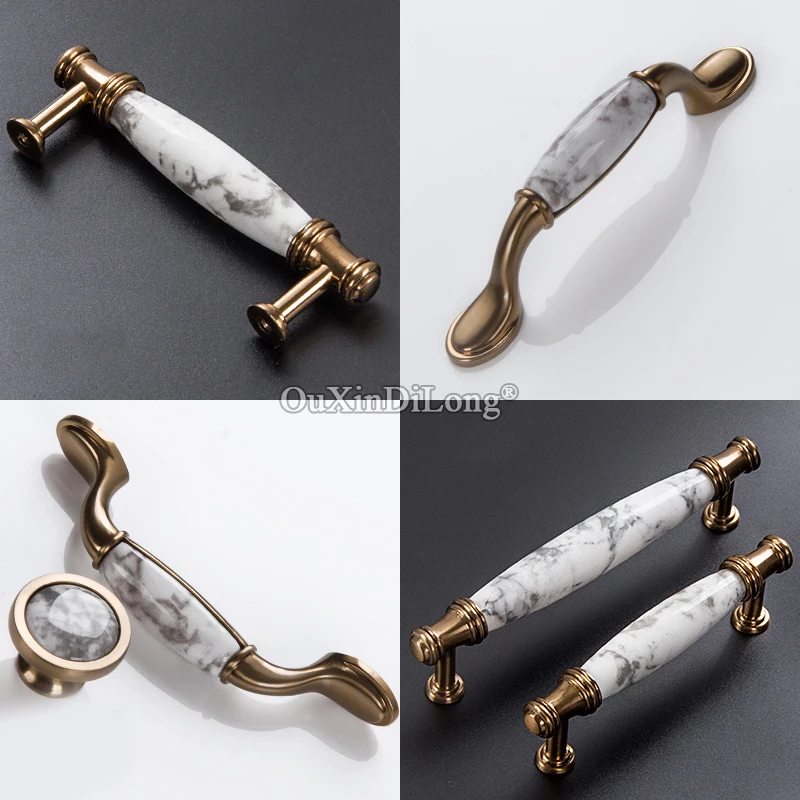 

Brand New 10PCS European Ceramic Furniture Handles Drawer Pulls Cupboard Wardrobe Kitchen Wine Cabinet Pens Knobs and Handles