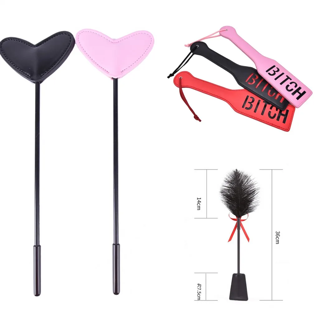 Рабыня сука шлюха SM Flog Spank Paddle Beat покорный раб БДСМ розовый курчавый Фетиш кнут