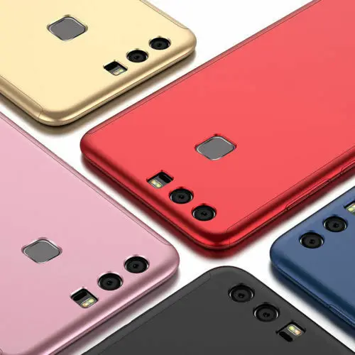 360 Front + Back Tempered Glass Full PC Hard Case For Huawei Honor 9 Lite 8 10 20 Pro Y6 Y7 2019 Y5 2018 Cover With Phone Cases |