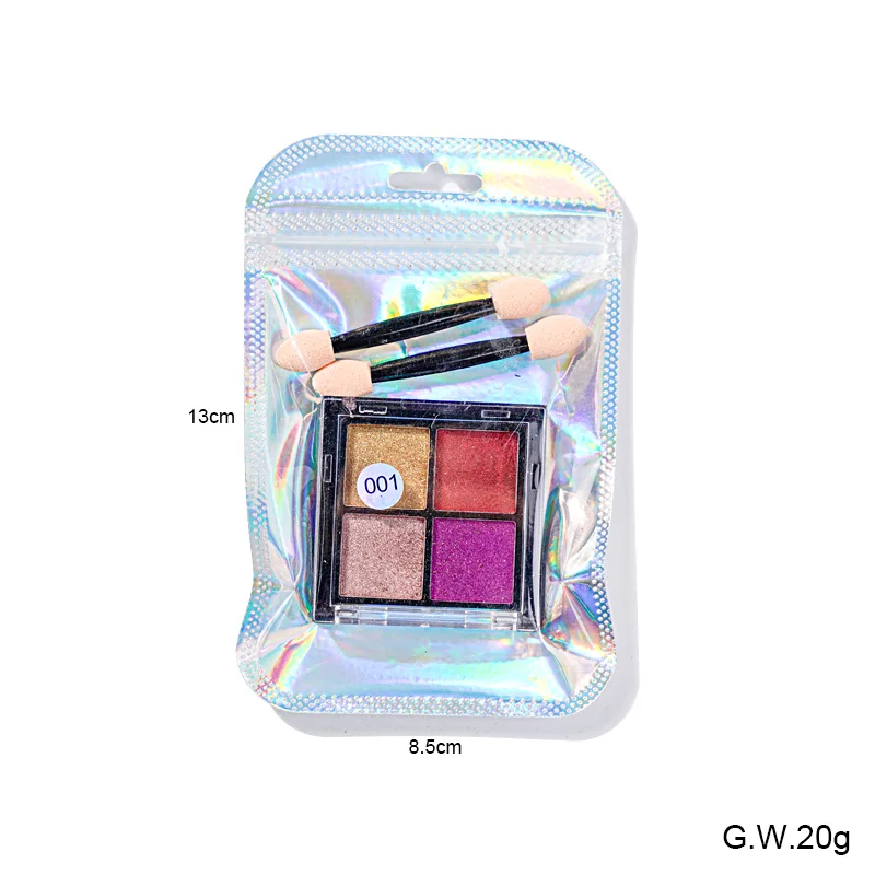 

4 Colors 1 Set/Magic Mirror Nail Powder,12 Styles Metallic Color Nail Art Chrome Dust Flakes Pigment Powder Decorations Manicure