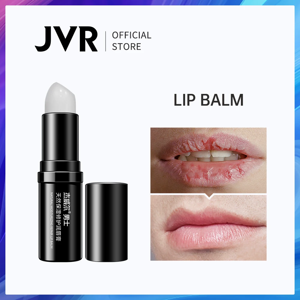 

JVR 1PC Moisture Lip Balm Long-Lasting Nourishing Hygienic Lipstick Reduce Fine Line Relieve Dryness Protect Lip Care Lip Gloss