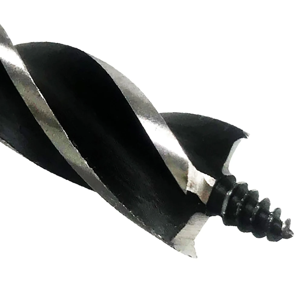 

3pcs Woodworking Brad Point Drill Bits Electric Wrench Wind Approved Hexagonal Shank Tapper Four-Slot Four-Edged Deep Hole Drill