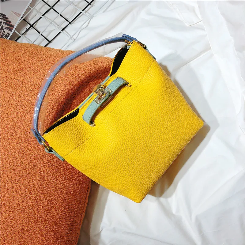 Новая женская сумка-мешок из мягкой искусственной кожи сахарного цвета женские