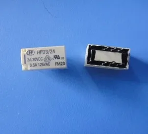 

Реле HFD3/24 HFD3-24V 0.5A125VAC TX2-24V 8-pin моностабильный