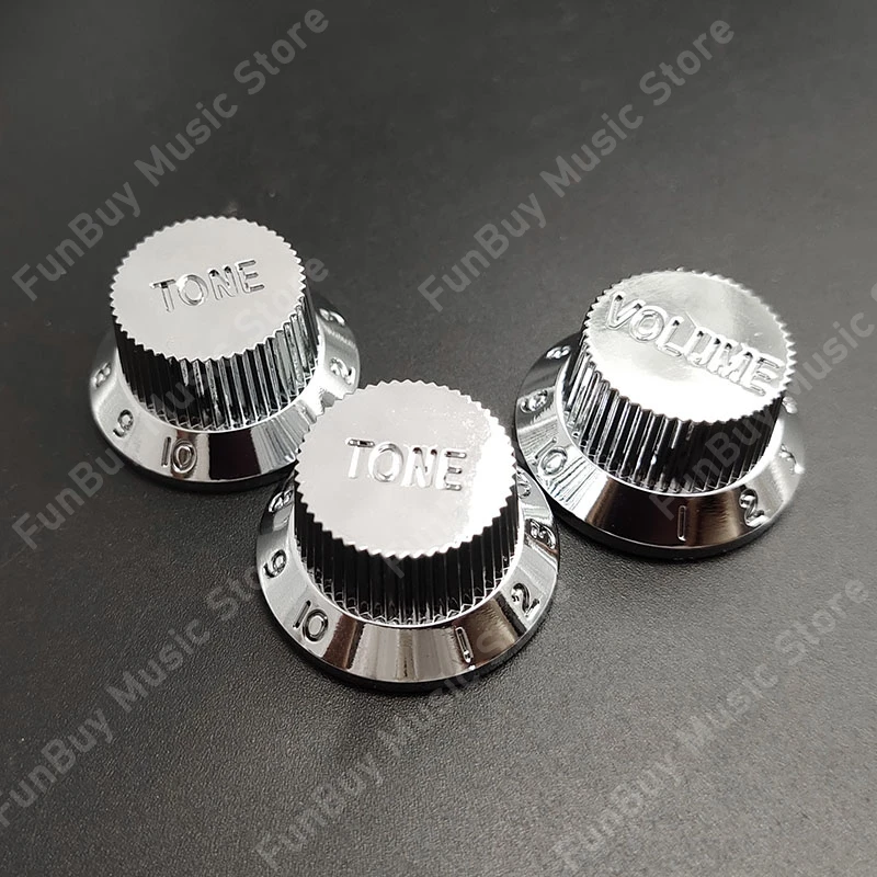 Ручки управления скоростью гитары 3 шт. 1 громкость 2 тона детали для