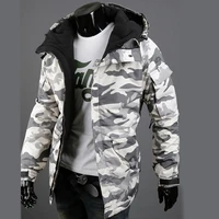 50 hot sale 2021 fashion warm military style men jacket coat camouflage print outdoors clothes casual streetwear