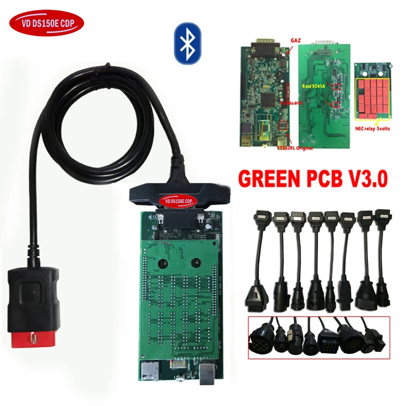 2016 R0 бесплатное активное программное обеспечение для delphis vd ds150e cdp bluetooth pro plus obd2