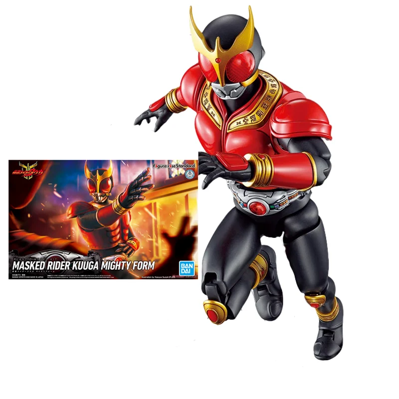 

original bandai Figure-rise anime Kamen Rider Masked Rider Kuuga Assembly Model Collection Action Figure Kids Toys