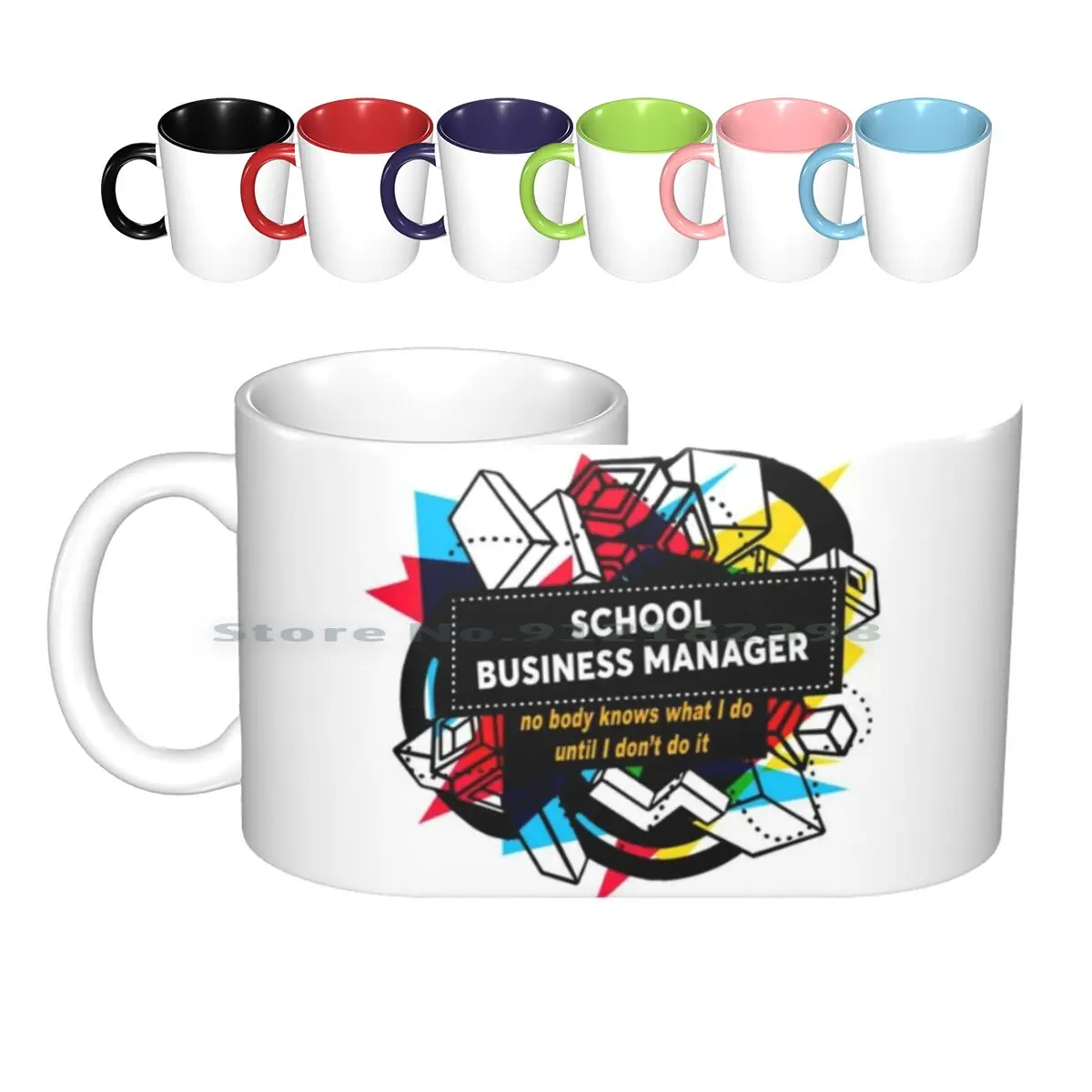 

School Business Manager Ceramic Mugs Coffee Cups Milk Tea Mug School Business Manager School Business Manager School Business