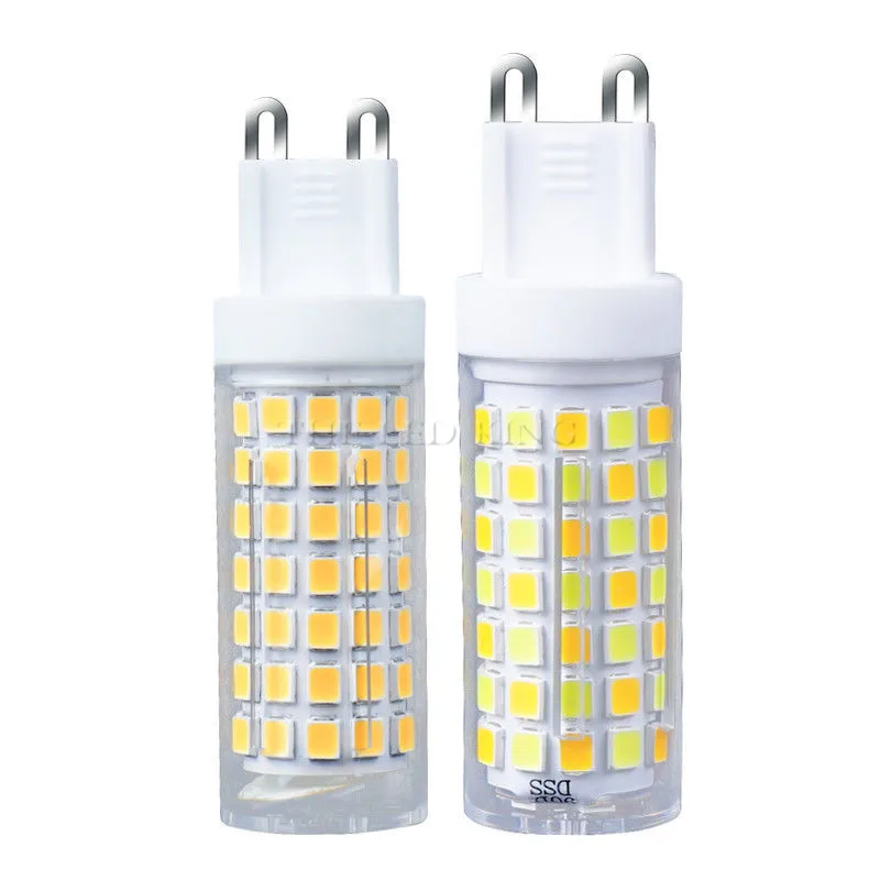 Светодиодная мини лампа SMD2835 10 шт./лот 12 Вт 9 7 220 В переменного тока|Светодиодные