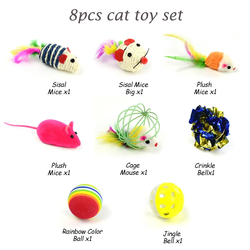 8PCS Забавные игрушки для кошек котенок питомец Игровая палатка-туннель игровая площадка игрушки открытый складной туннель для кошек Комбинируемые игрушки для кошек 2/3 набор - Цвет: 8PCS